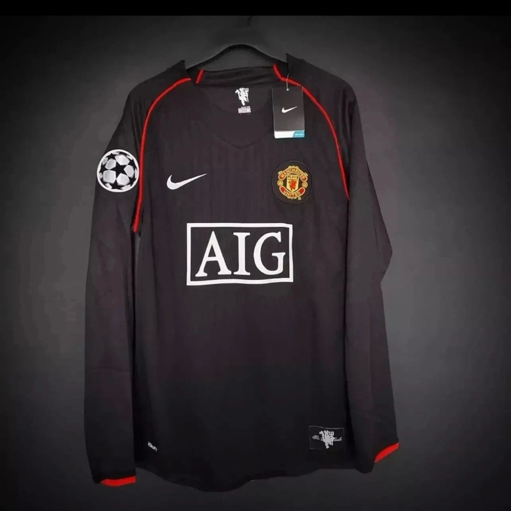 Ronaldo Nike Manchester United 2007/2008 retro long sleeve